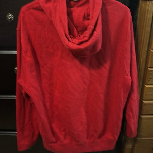 Men’s medium red Nike hoodie - Picture 2 of 2